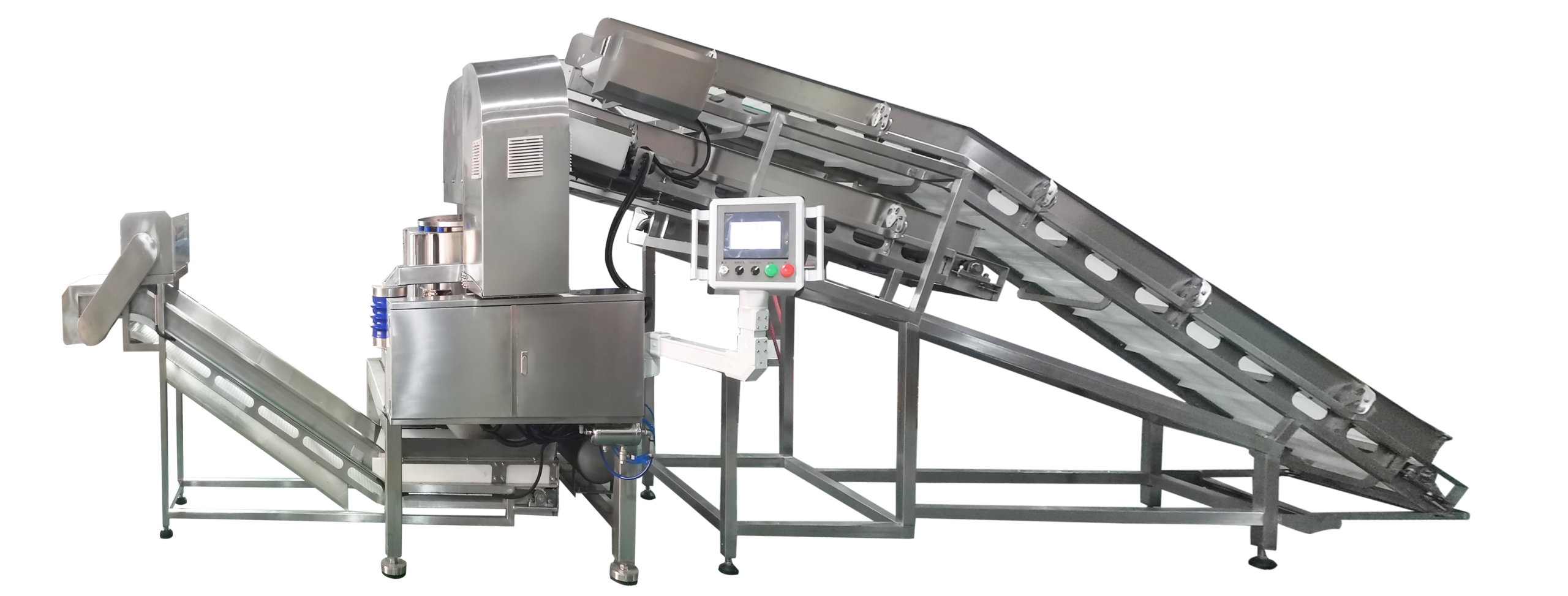 industrial salad and vegetable dewatering equipment