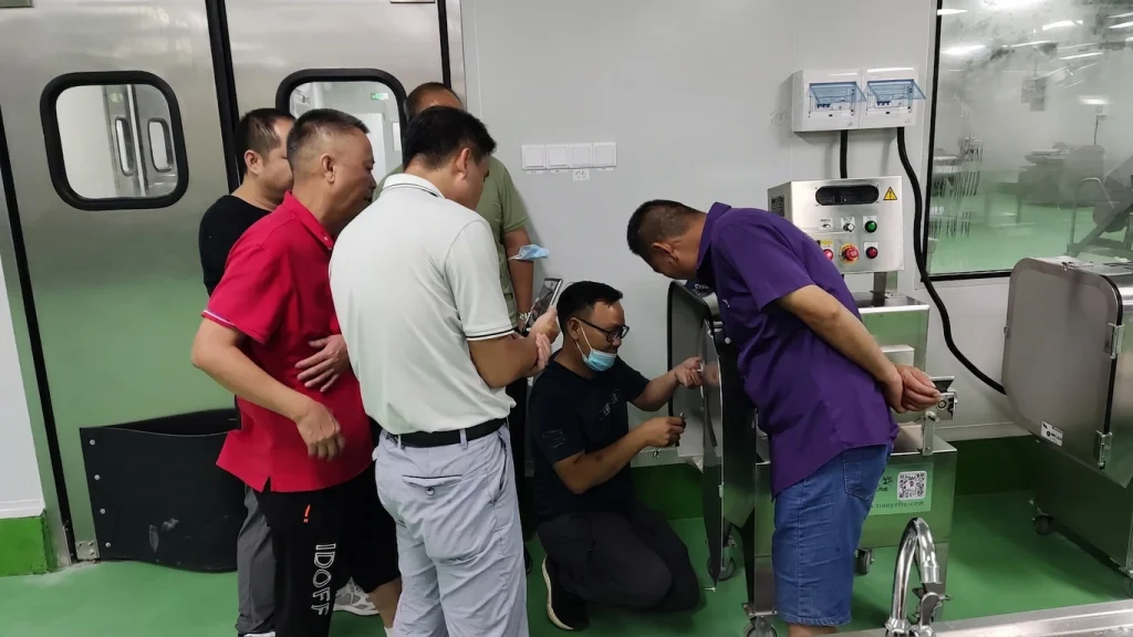 Food Processing Machine Installation Training TEEMYEAH 1
