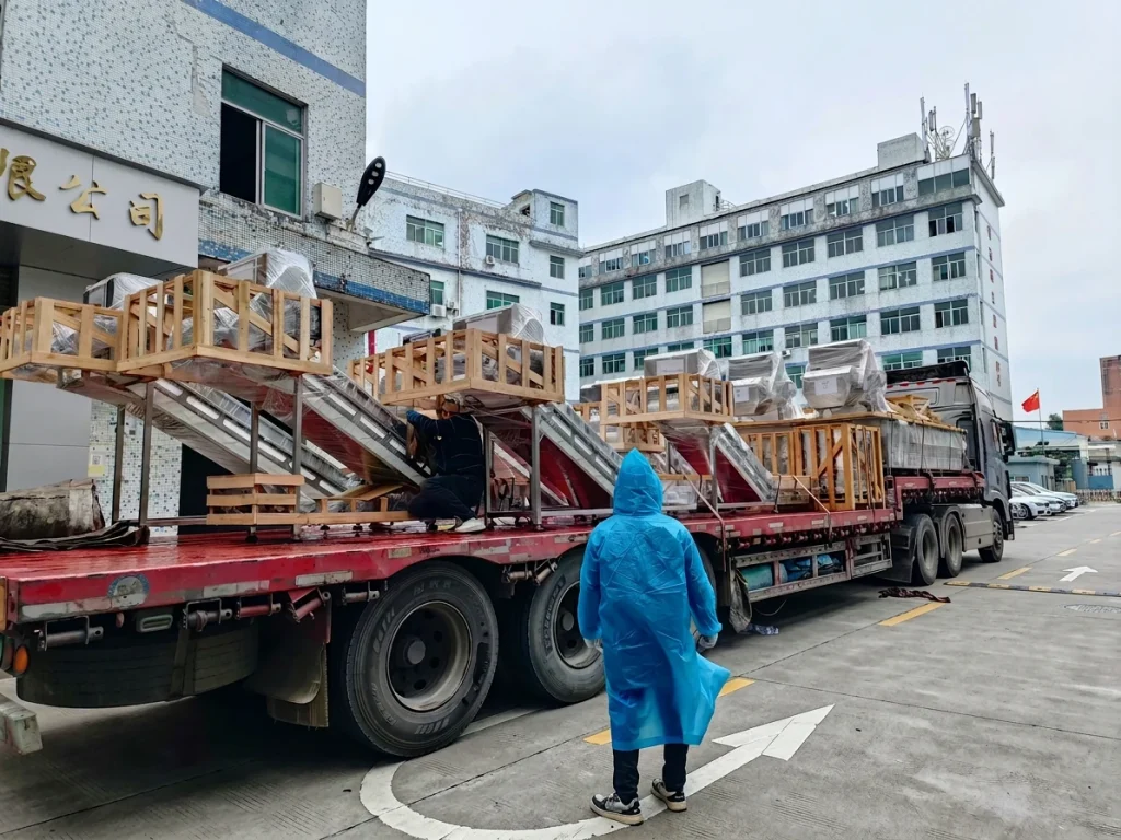 TEEMYEAH Food Processing Equipment Shipment For An Overseas Central Kitchen Project
