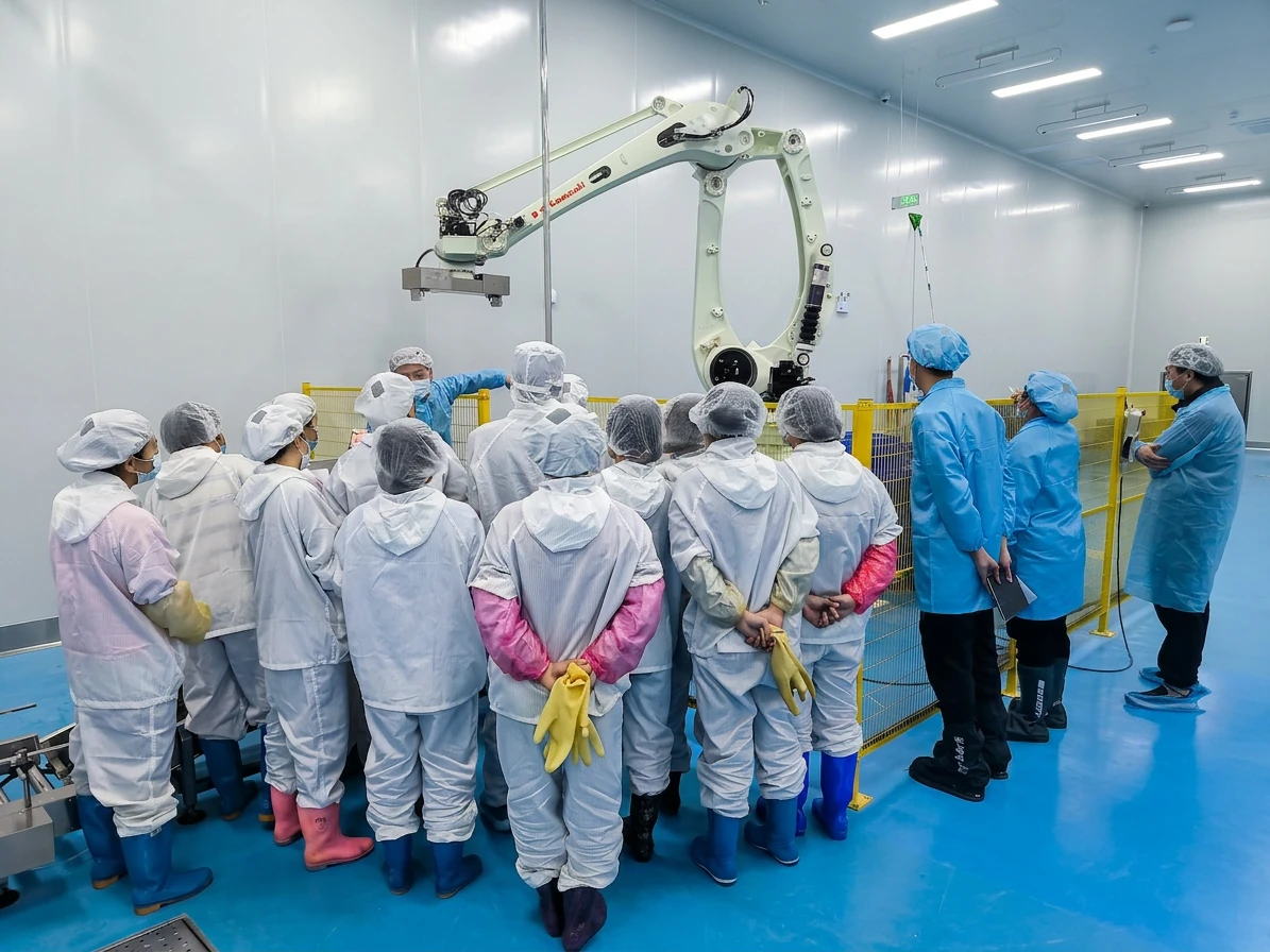 TEEMYEAH On Site Operator Training For Automated Food Processing Line