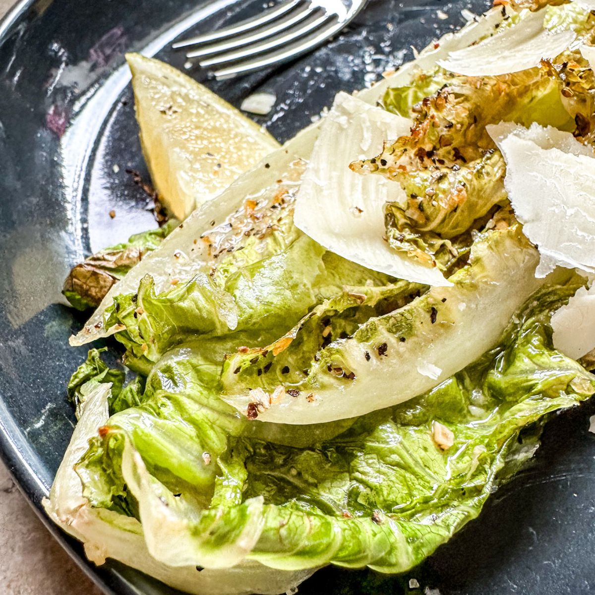 Prepared leafy salad representing the ready-to-eat product protected by wash-water controls