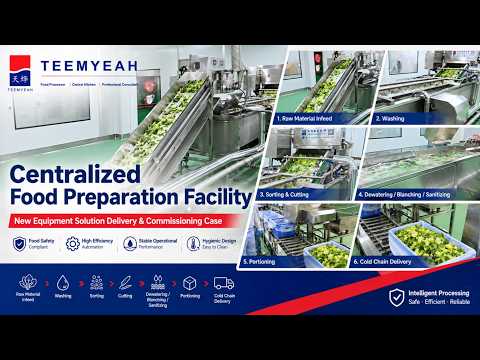 YouTube video preview: Centralized Food Preparation Facility | Equipment Delivery & Commissioning Case
