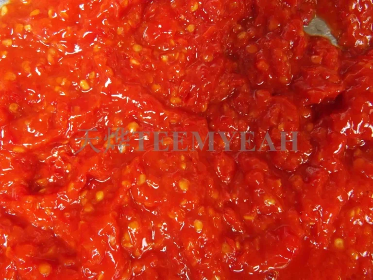 Crushed chili from a TEEMYEAH equipment trial