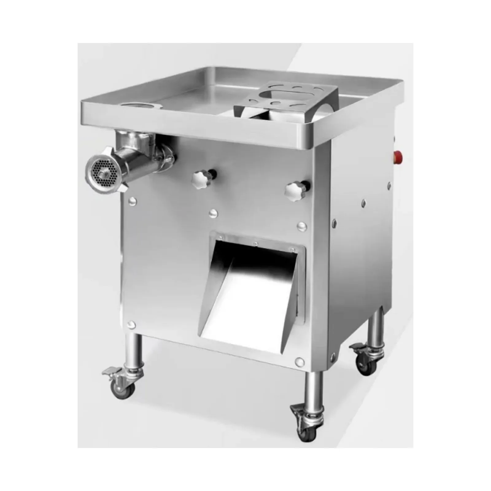 TEEMYEAH TW-220L Industrial Meat Grinder and Slicer