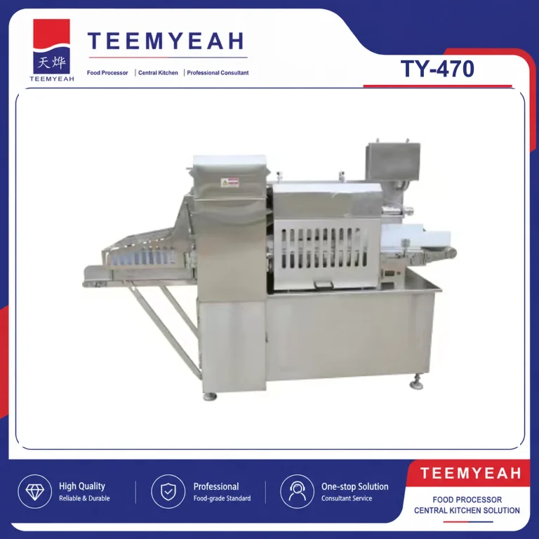 TEEMYEAH TY-470 Industrial Continuous Frozen Meat Dicer in TEEMYEAH product frame