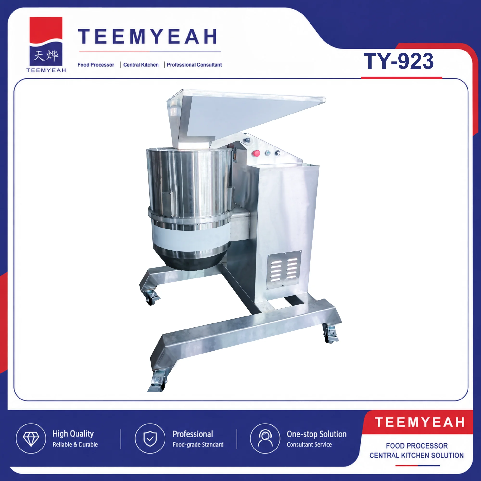 TEEMYEAH TY-923 fruit and vegetable filling chopper in product frame