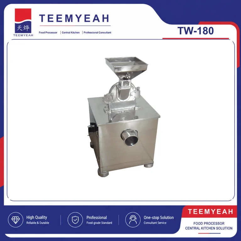 TEEMYEAH TW-180 Stainless Steel Grain and Spice Mill in TEEMYEAH product frame