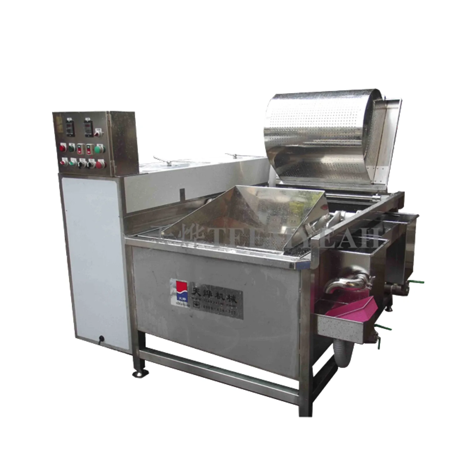 TEEMYEAH TW-275 Two-Tank Tilting Vegetable Washing Line