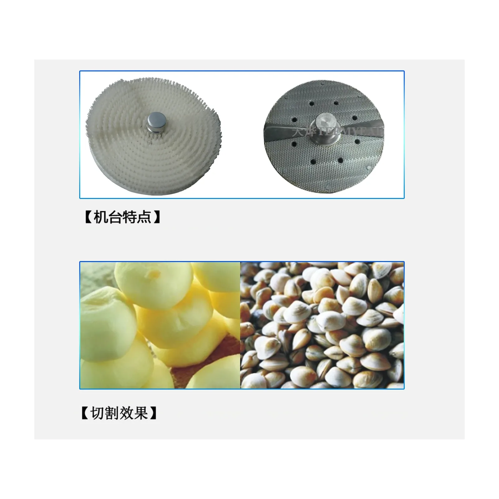 TEEMYEAH TY-300A Compact Potato Peeling Machine