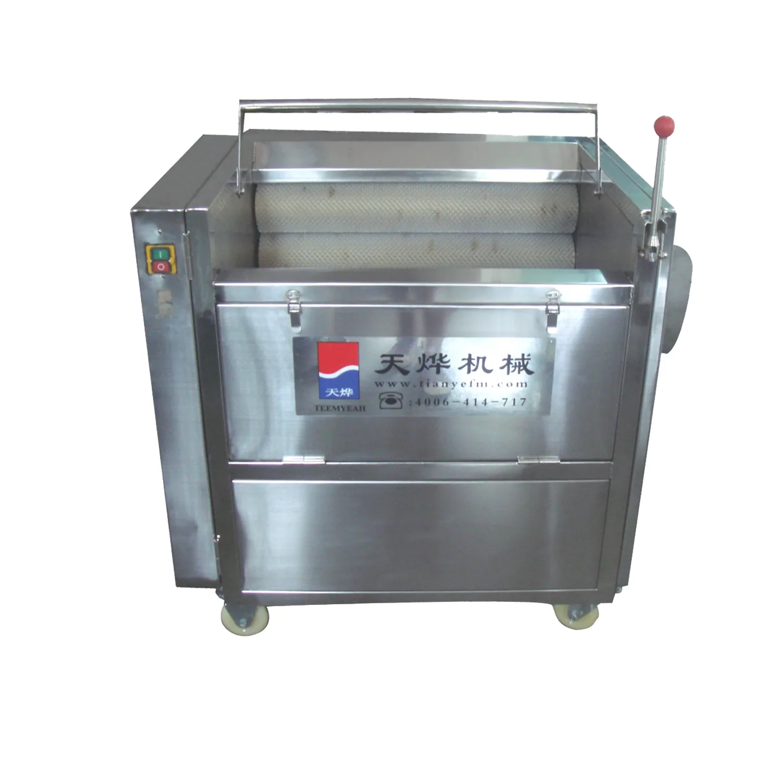 TEEMYEAH TY-500A Batch Root Vegetable Washer and Peeler